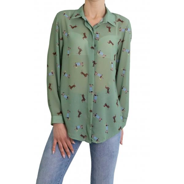 Camicia con bassotti 